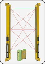 barriera muting 600mm